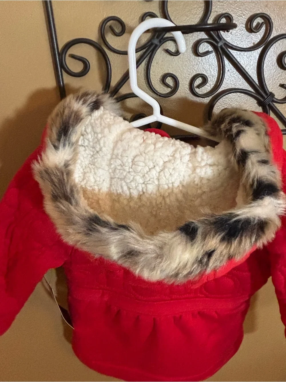 Limited Too Faux Fur Coat/Jackets for Girls Size 24 Months